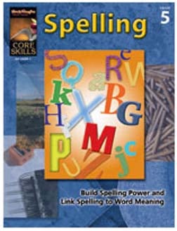 HARCOURT SCHOOL SUPPLY SV-34091 CORE SKILLS SPELLING GR 5