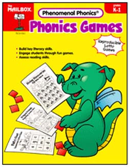 THE EDUCATION CENTER TEC61061 PHONICS GAMES GD K-1