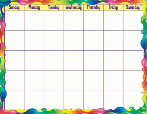 Click here to buy TREND ENTERPRISES INC. T-27808 RAINBOW GEL MONTH... by TREND ENTERPRISES INC..