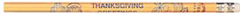 J.R. MOON PENCIL CO. JRM7899B PENCILS THANKSGIVING 12 PACK