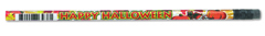 J.R. MOON PENCIL CO. JRM7976B PENCILS HALLOWEEN GLITZ 12 PACK