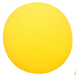 Foam Ball 4 Uncoated - Yellow