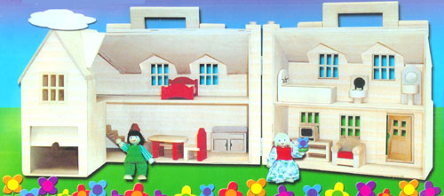 Dollhouse For Sale - LIGHTS CAMERA INTERACTION LCI786 FOLD And GO DOLLHOUSE