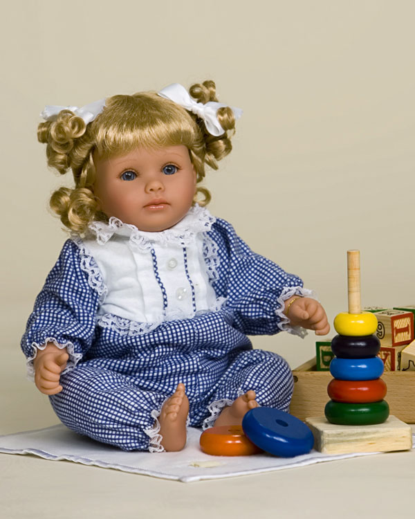 Web Dolls - Molly P Originals 18030D 18 Inch Baby Doll - Melanie