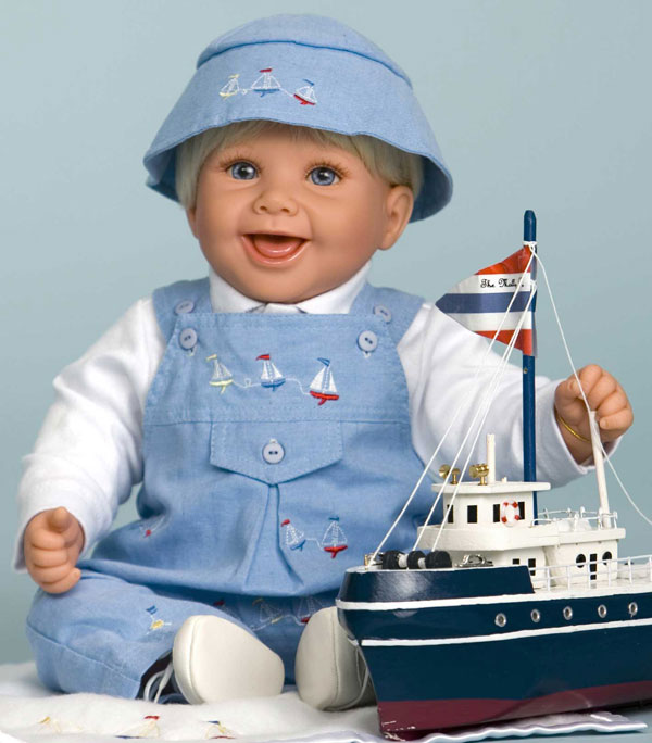 Web Dolls - Molly P Originals 18025D 18 Inch Baby Doll - Porter