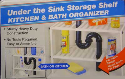 Ct2002 Large Under The Sink Shelving Unit
