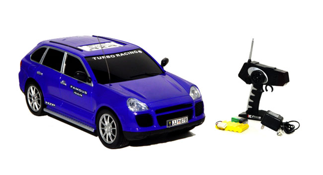 Remote Control Car Racing - World Racing Nitro 004747-JJ678 Blue Porsche Cayenne Turbo Remote Control Car?