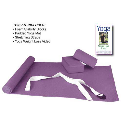 Yoga And Weight Loss - Yoga For Weight Loss Kit By WellnessGear WW-6025