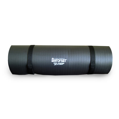 Yoga And Pilates - AeroMat 3/8 Inch Pilates/Yoga Mat- Black 5YC5K