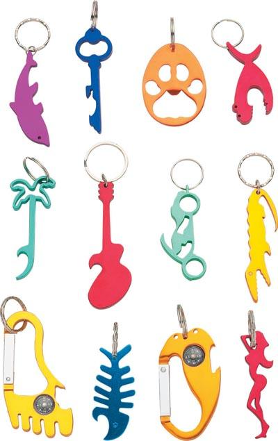 Maxam 144pc Aluminum Bottle Opener/Key Ring