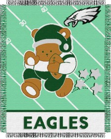 Philadelphia Eagles 36' 'x48' ' Woven Baby Throw... by Casey