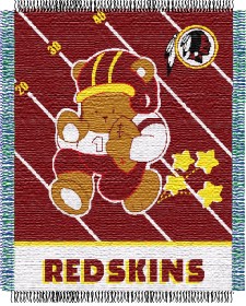 Click here to buy Washington Redskins 36' 'x48' ' Woven Baby Throw... by Casey.
