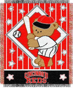 Cincinnati Reds 36' 'x48' ' Woven Baby Throw... by Casey