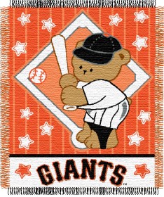 Click here to buy San Francisco Giants 36' 'x48' ' Woven Baby Throw... by Casey.