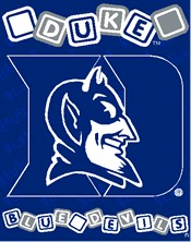 Duke Blue Devils 36' 'x48' ' Woven Baby Throw... by Casey