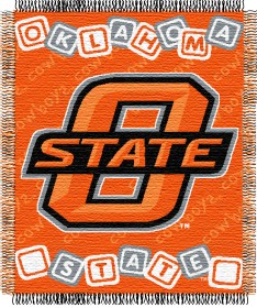 Click here to buy Oklahoma State Cowboys 36' 'x48' ' Woven Baby... by Casey.