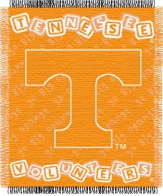 Tennessee Volunteers 36' 'x48' ' Woven Baby Throw... by Casey