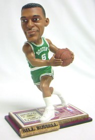 Boston Celtics Bill Russell Soul Forever Collectibles Bobble Head