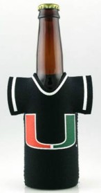 Miami Hurricanes Bottle Jersey Holder by Casey