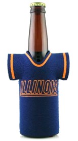 Illinois Fighting Illini Bottle Jersey Holder by Casey