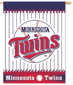 Minnesota Twins 27 x37 Banner