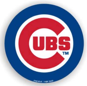 Chicago Cubs 12'
         ' Car Magnet