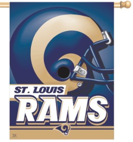 St. Louis Rams 27 x37 Banner