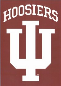 Indiana Hoosiers Double-Sided 28 x40 Banner