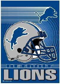 Detroit Lions 11 x15 Garden Flag