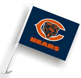 Chicago Bears Car Flag