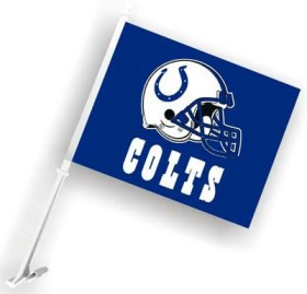 Indianapolis Colts Car Flag