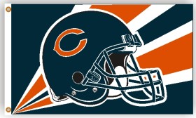 Chicago Bears 3 x5 Helmet Design Flag