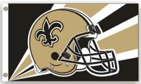 New Orleans Saints 3 x5 Helmet Design Flag