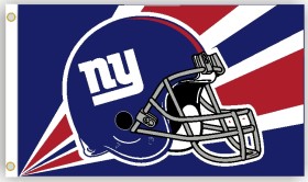 New York Giants 3 x5 Helmet Design Flag