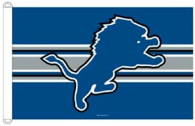 Detroit Lions 3 x5 Flag