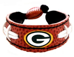 Green Bay Packers Classic Football Bracelet