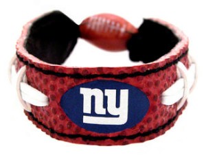 New York Giants Classic Football Bracelet