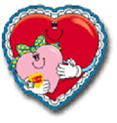 CARSON DELLOSA CD-4116 TWO-SIDED DECORATION HEART