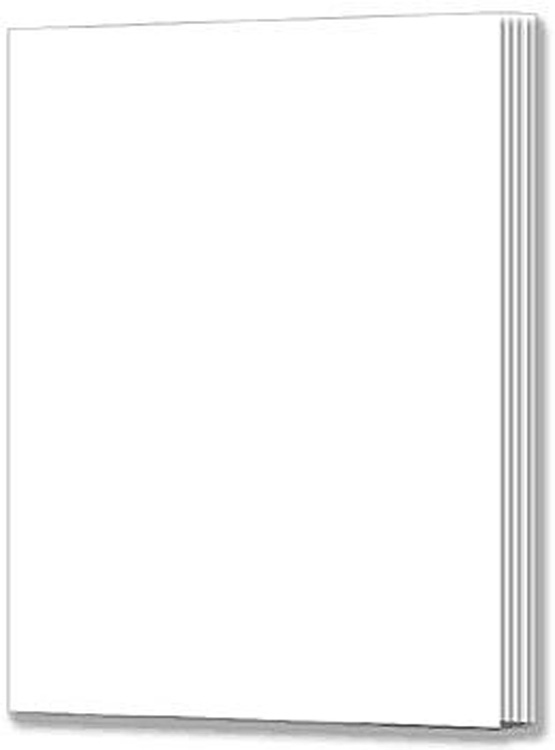 If-81 Blank Book Rectangle 16 Pages 7 X 10