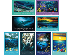 TEACHER CREATED RESOURCES TCR4370 WY SAVE THE OCEAN BULLETIN BOARD