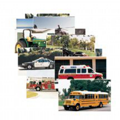 Slm159 Vehicles 14 Poster Cards