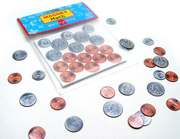 Do-ma10 8/4 - 12" Nickels Magnet Coins - 40 Pennies