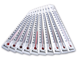 LEARNING RESOURCES LER2415 BOILING POINT THERMOMETERS SET OF 10