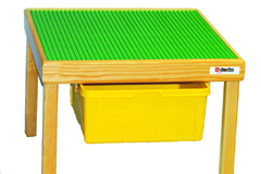 Lego Table - LEGO EDUCATION LG-2002921 LEGO DACTA FLIP TOP TABLE GREEN GREEN/GRAY