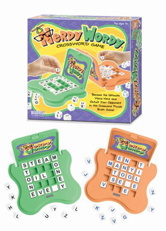 Game - BRIARPATCH INC BRP47101 NERDY WORDY CROSSWORD STRATEGY GAME
