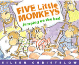 Houghton Mifflin Ho-0618836829 Five Little Monkeys Jumping On The Bed Big Book