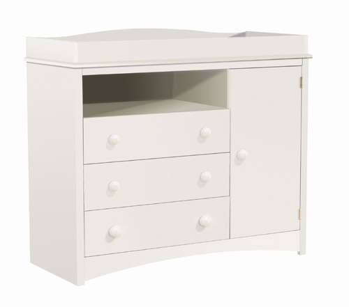 Click here to buy South Shore Contemporary Pure White Changing Table... by South Shore.