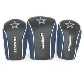 Dallas Cowboys Mesh Golf Barrel Head Cover Set