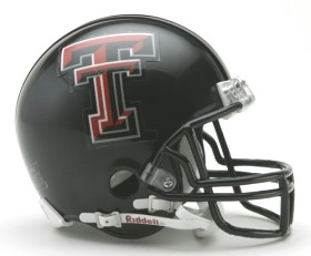 Texas Tech Red Raiders Replica Mini Helmet w/ Z2B Mask