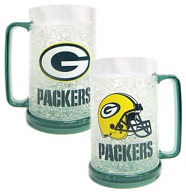 Green Bay Packers Crystal Freezer Mug